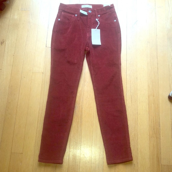 NWT madewell skinny high rise corduroy 24 P - Picture 6 of 8